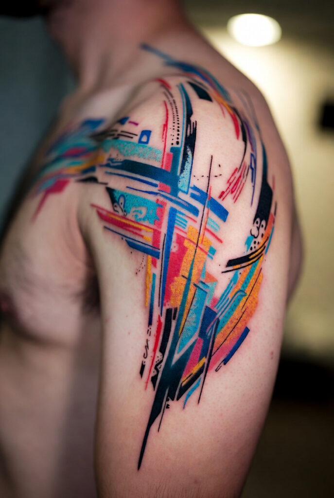 abstract tattoos