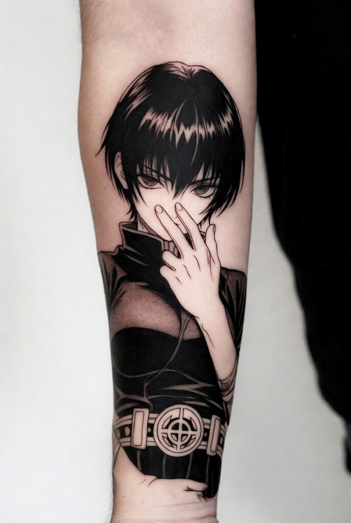 manga tattoos